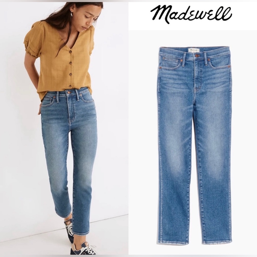 Madewell High Rise Stovepipe Jeans in Ditmas Women’s Size 27